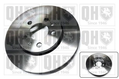 Гальмiвнi диски QUINTON HAZELL BDC4669