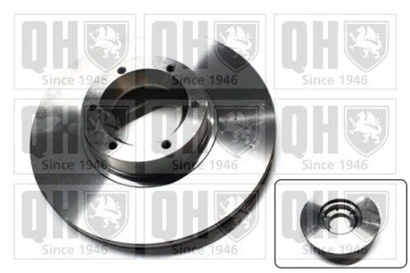 Гальмiвнi диски QUINTON HAZELL BDC5163