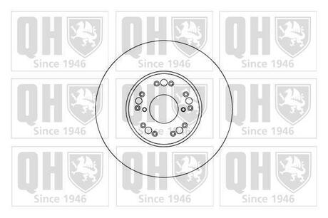 Гальмiвнi диски QUINTON HAZELL BDC5188 (фото 1)
