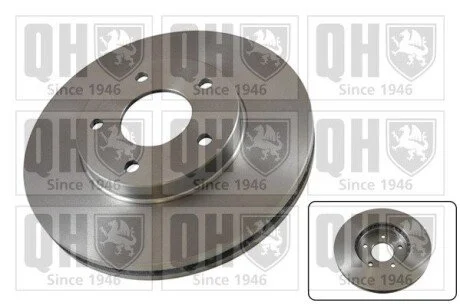 Гальмiвнi диски QUINTON HAZELL BDC5237