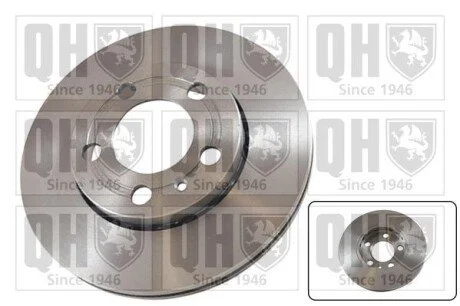 Гальмiвнi диски QUINTON HAZELL BDC5282