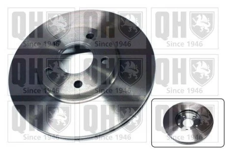 Гальмiвнi диски QUINTON HAZELL BDC5366