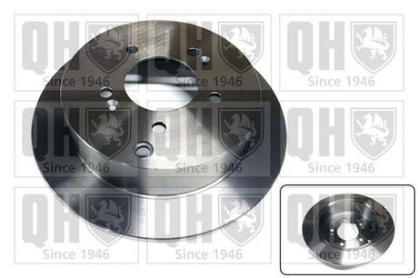 Гальмiвнi диски QUINTON HAZELL BDC5408 (фото 1)