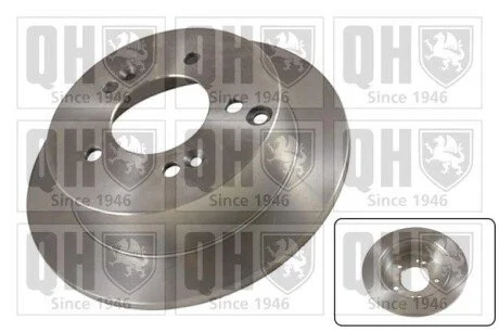 Гальмiвнi диски заднi QUINTON HAZELL BDC5409
