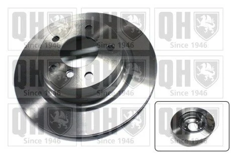 Гальмiвнi диски QUINTON HAZELL BDC5436