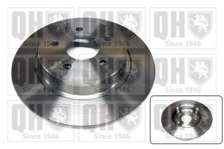 Гальмiвнi диски QUINTON HAZELL BDC5489