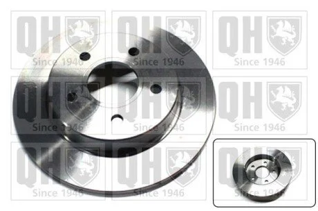 Диск тормозной (задний) Ford Focus/C-Max 04- (265x11) QUINTON HAZELL BDC5505