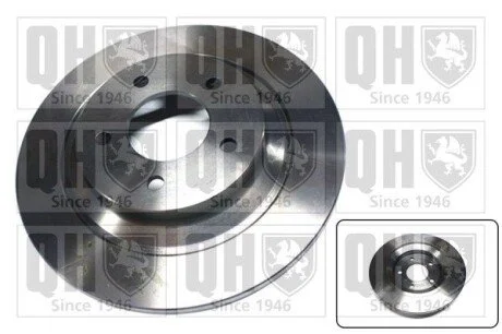 Гальмiвнi диски QUINTON HAZELL BDC5512