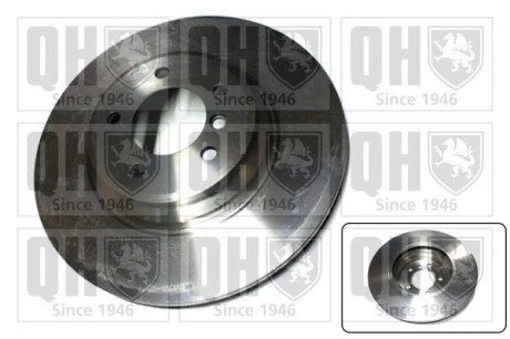 Гальмiвнi диски QUINTON HAZELL BDC5529