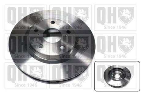 Гальмiвнi диски QUINTON HAZELL BDC5574