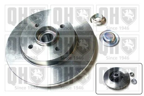 Гальмiвнi диски з пiдшипником QUINTON HAZELL BDC5595