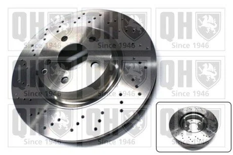 Гальмiвнi диски QUINTON HAZELL BDC5638