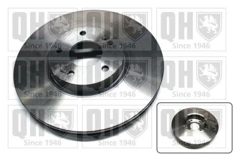 Гальмiвнi диски QUINTON HAZELL BDC5693
