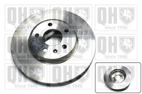 Гальмiвнi диски QUINTON HAZELL BDC5709