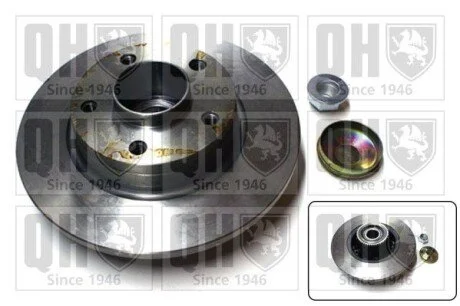 Гальмiвнi диски з пiдшипником QUINTON HAZELL BDC5774