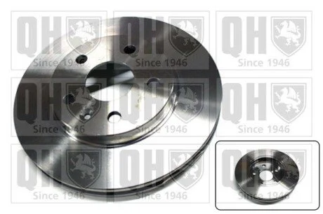 Гальмiвнi диски QUINTON HAZELL BDC5782