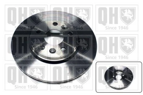 Гальмiвнi диски переднi QUINTON HAZELL BDC5836