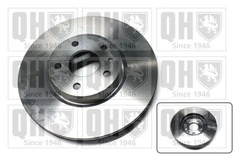 Гальмiвнi диски QUINTON HAZELL BDC6065