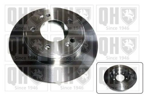 Гальмiвнi диски QUINTON HAZELL BDC6108