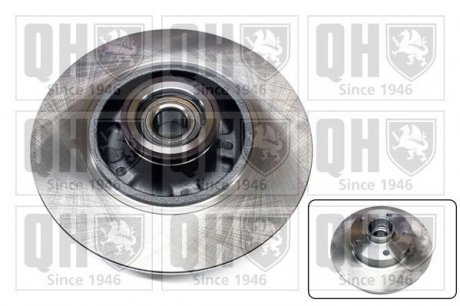 Гальмiвнi диски з пiдшипником QUINTON HAZELL BDC6165 (фото 1)