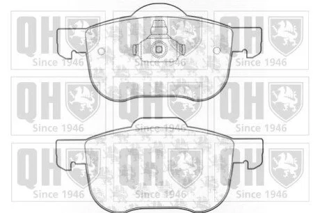 Гальмiвнi колодки дисковi QUINTON HAZELL BP1103