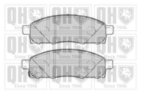 Гальмiвнi колодки дисковi QUINTON HAZELL BP1793