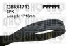Ремiнь клиновий, 6pk#1713 QBR61713