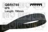 Ремiнь клиновий 6PK#780 QBR6780