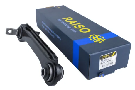 Важіль підвіски задній лів. (верх.задн) Mitsubishi Carisma/Colt IV/Lancer IV/Volvo S40/V40 91- RAISO RL-491345M