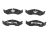 Колодки гальмівні диск. перед. Jeep Cherokee/Grand Cherokee 83-01/Wrangler 86-10/Kia Carnival 99-01 RP1153