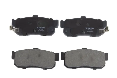Колодки гальмівні диск. зад. Nissan Almera/Maxima 95-00/Primera 90-98/Sunny 90-95 RAISO RP1172
