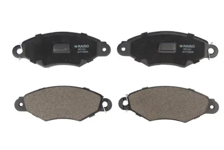Колодки гальмівні диск. перед. Kangoo 97-07 RAISO RP1321