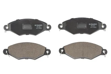 Колодки гальмівні диск. перед. Peugeot 206/306 94- RAISO RP1361