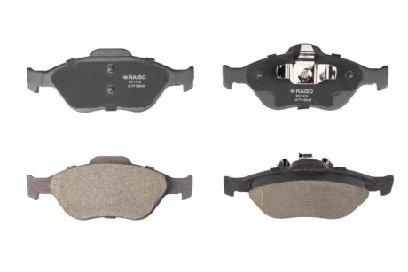 Колодки гальмівні диск. перед. Fiesta IV/V/Fusion 96-12 RAISO RP1419
