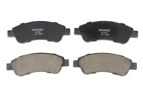 Колодки гальмівні диск. зад. Jumper/Ducato/Boxer 06- RAISO RP1682