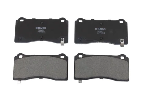 Колодки гальмівні диск. перед. Tesla Model 3 17- RAISO RP2431 (фото 1)