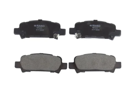 Колодки гальмівні диск. зад. Subaru Impreza/Outback/Forester 95- (Akebono) RAISO RP3223