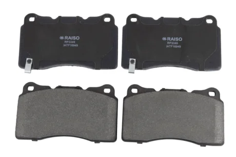 Колодки гальмівні диск. перед. Cadillac Ats/Cts/Opel Astra/Tesla Model S/X 03- RAISO RP3349 (фото 1)