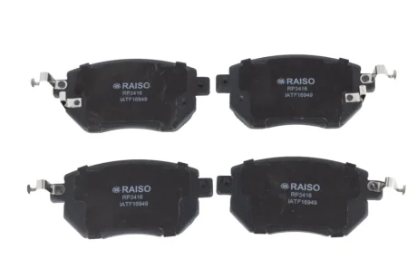 Колодки гальмівні диск. перед. Nissan Murano/Infiniti FX 35/45 03- RAISO RP3416