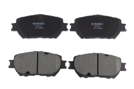 Колодки гальмівні диск. перед. Toyota Camry 01-06 RAISO RP7224 (фото 1)