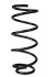 Пружина передня Connect 02- (75PS) (384*13,25*160) SR076TP 