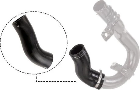 Патрубок інтеркулера Doblo/Combo 1.3D Multijet 10- RAPRO R11531