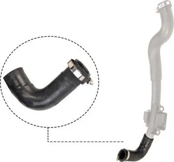 Патрубок інтеркулера Kangoo 1.5dCi 08- RAPRO R12500