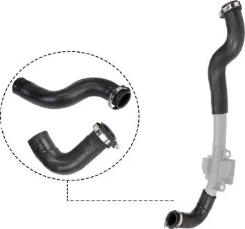 Патрубок інтеркулера Kangoo 1.5dCi 08- (к-кт) RAPRO R12500K
