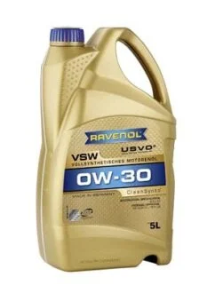 Моторна олива Cleansynto (5L +) 0W30 API SN, ACEA C3, PORSCHE C30, VW 504.00, VW 507.00 RAVENOL 111110600501999