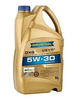 DXG 5W30 USVO 5L SN, WSS-M2C946-A/929-A, GM Dexos1 RAVENOL 111112400501999 (фото 1)