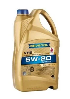 Моторна олива Cleansynto (4L +) 5W20 API CF, ILSAC GF-6A, RC, SN, DEXOS1 GEN2, TOYOTA RAVENOL 111131100401999