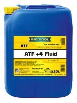 Мастило PRZEKгADNIOWY ATF+4 FLUID 20L RAVENOL 121110002001999