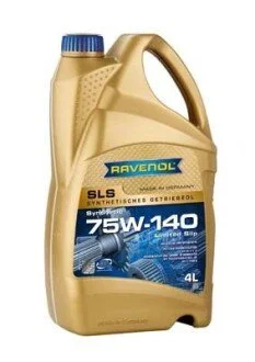 Мастило PRZEKгADNIOWY SLS SAE 75W140 GL-5 LS 4L RAVENOL 122111000401999