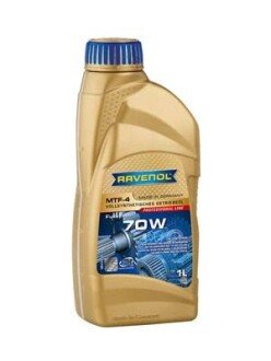 Олива тансмісійна 70W MTF-4 GL-4+ (МКПП V RAVENOL 1221113001